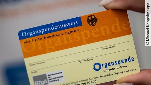 Oranspendebereitschaft soll gefürdert werden Oranspendebereitschaft soll gefürdert werden