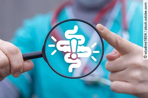 Irritable Bowel Syndrome IBS medical concept.