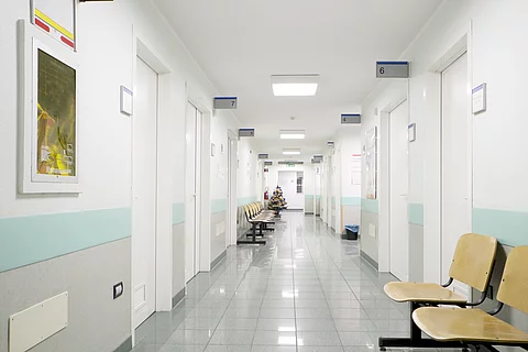 Krankenhausflur