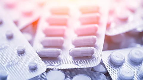 Verschiedene Tablettenblister