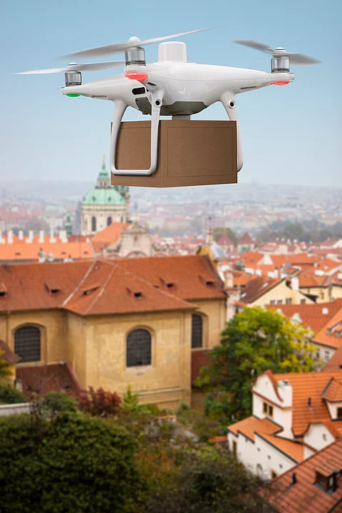 Laborproben-Transport per Drohne