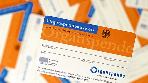 Organspendeausweis