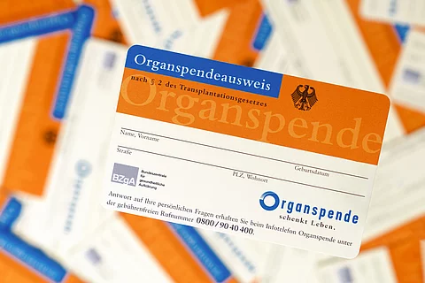 Organspendeausweis