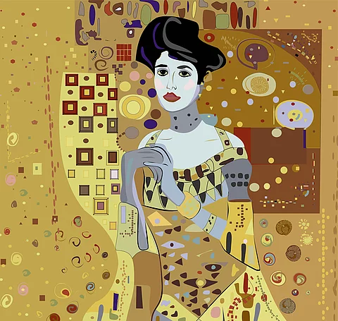 Gemälde a la Gustav Klimt Gemälde a la Gustav Klimt